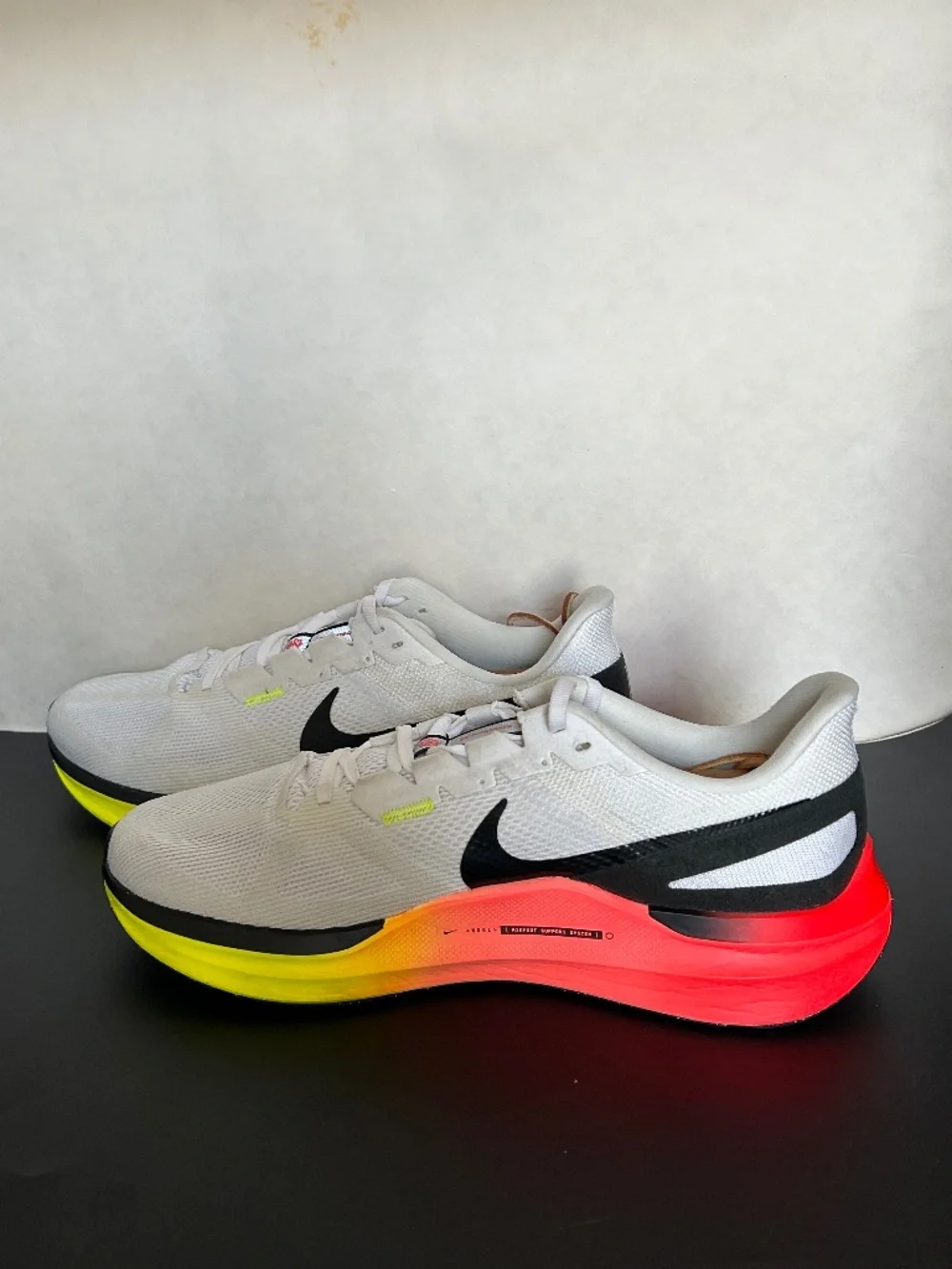 Nike Structure 25 White/Bright Crimson/Volt/Black, HF4913-100, Men’s Size 12.5